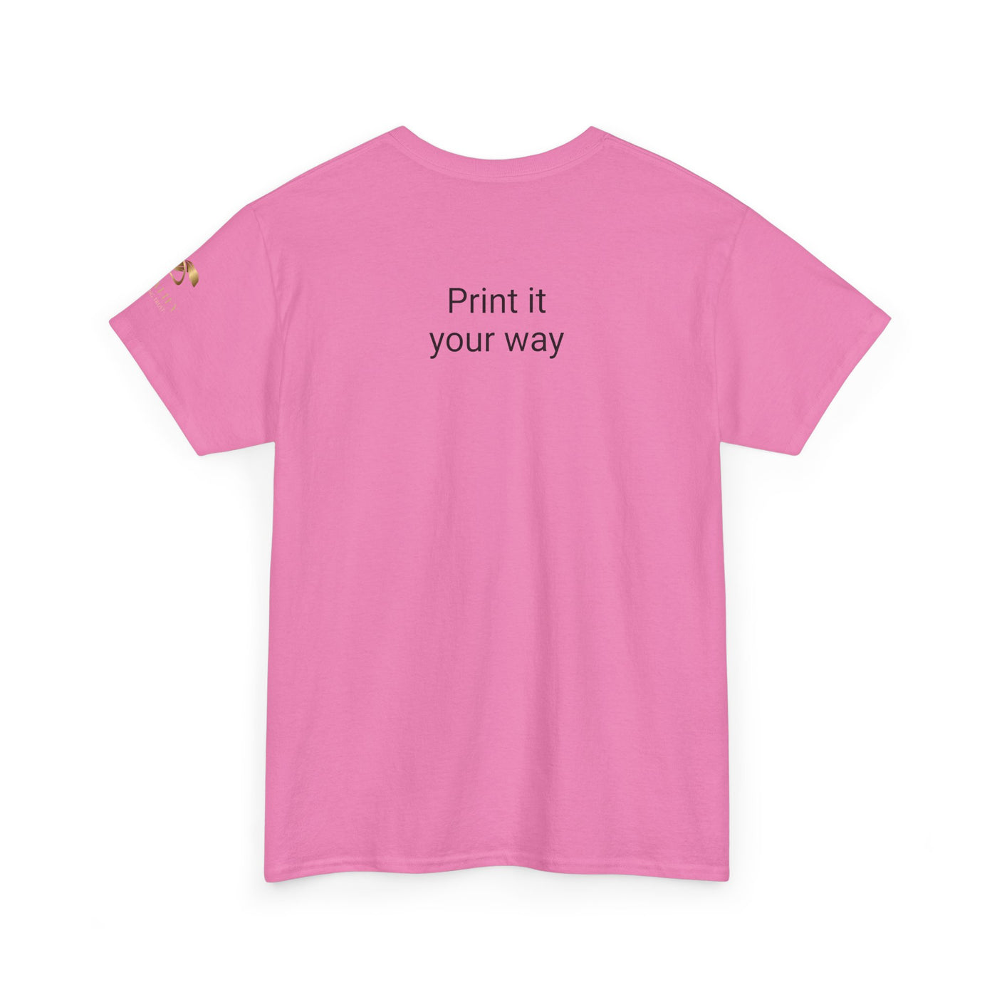 Colorful Unisex Heavy Cotton Tee with Joyful Message, Fun T-Shirt, Casual Wear, Gift for Friends, Summer Vibes, Festival Apparel - NOTALIFY