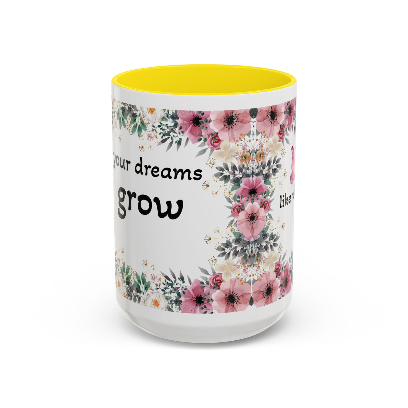 Mug, Inspirational Quote, Gift for Garden LOVERS, Wildflower Lover, Gardening Mug, Motivational Coffee Cup - NOTALIFY
