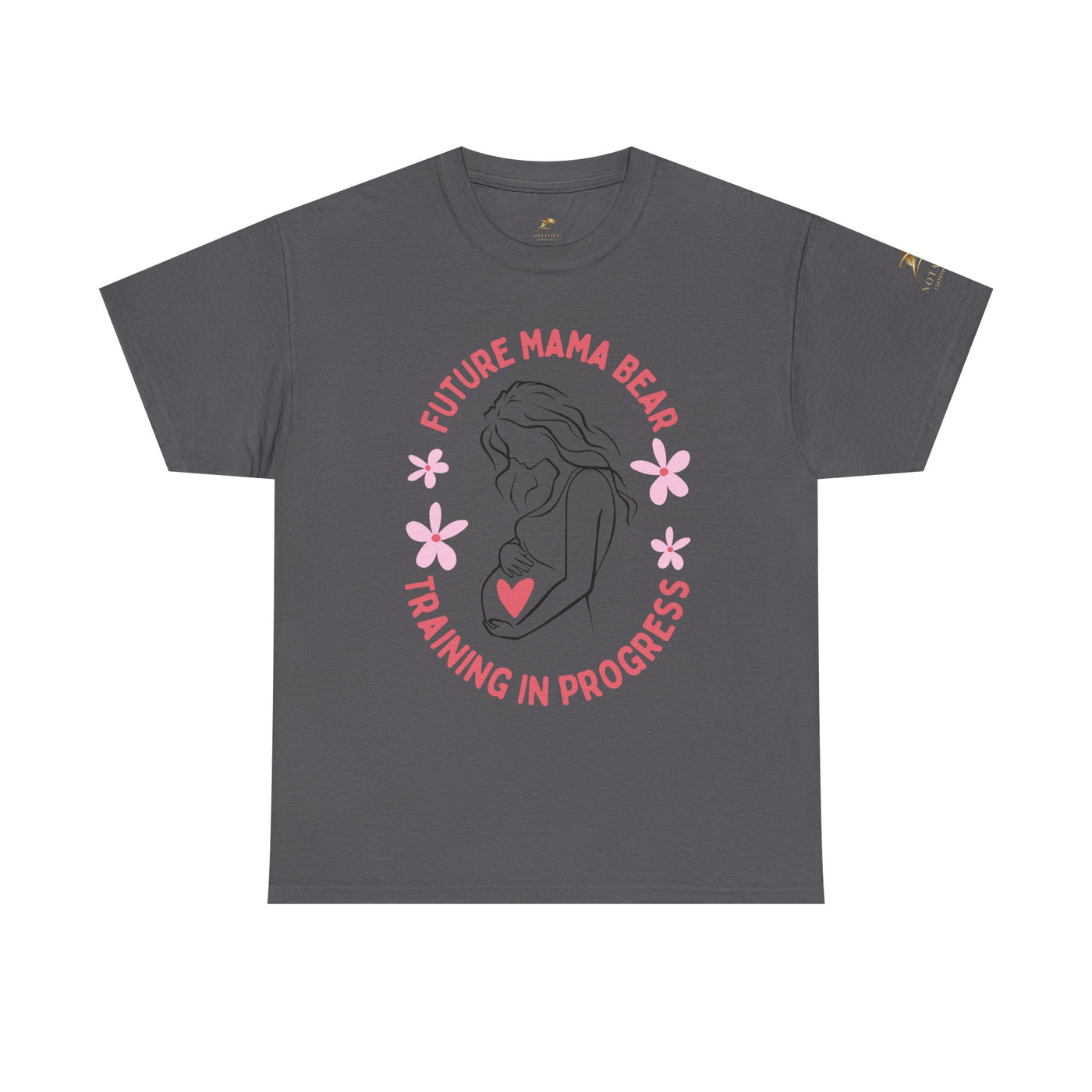 Maternity T-Shirt, Future Mama Bear, Training in Progress, Pregnancy Announcement Shirt, Baby Shower Gift, Gender Reveal Top, Mother's Day - NOTALIFY