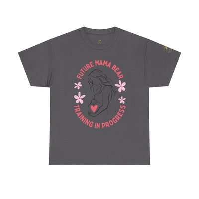 Maternity T-Shirt, Future Mama Bear, Training in Progress, Pregnancy Announcement Shirt, Baby Shower Gift, Gender Reveal Top, Mother's Day - NOTALIFY