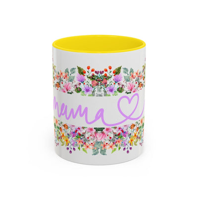 Mug, Floral Garden Beautiful Cute Mama Love Coffee Cup