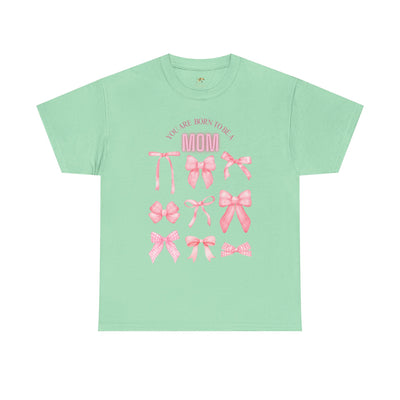 Cute Mom Tee, Personalized Mother Shirt, Family Gift, Mom Life Top, Mother's Day Present, Mommy Birthday Shirt - NOTALIFY