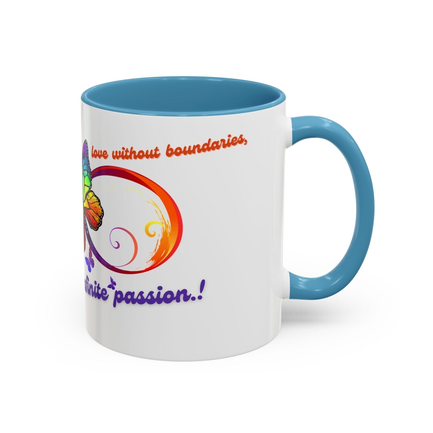Show your drive with our "Live with Infinite Passion" tee and mug—idea