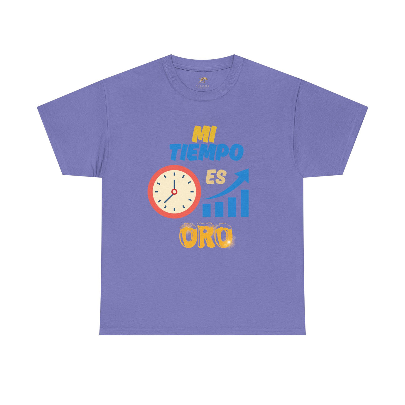 Mi Tiempo Es Oro Spanish Productivity T-Shirt | Time Management Motivational Tee | Entrepreneur Shirt | Focus and Hustle Shirt | Unisex