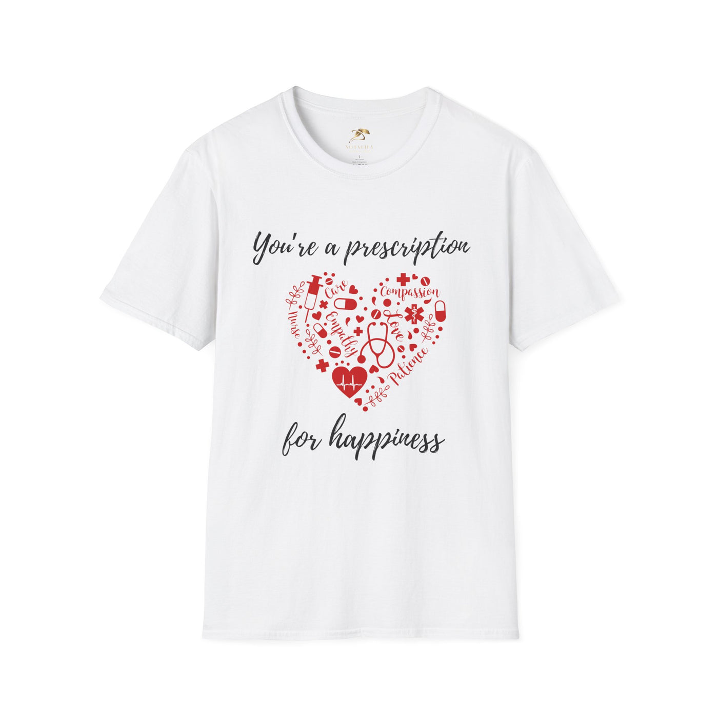 Love Prescription T-Shirt, Valentine's Day Gift, Couples Shirt, Enamorados Tee, San Valentin Apparel, Feb 14 Top - NOTALIFY