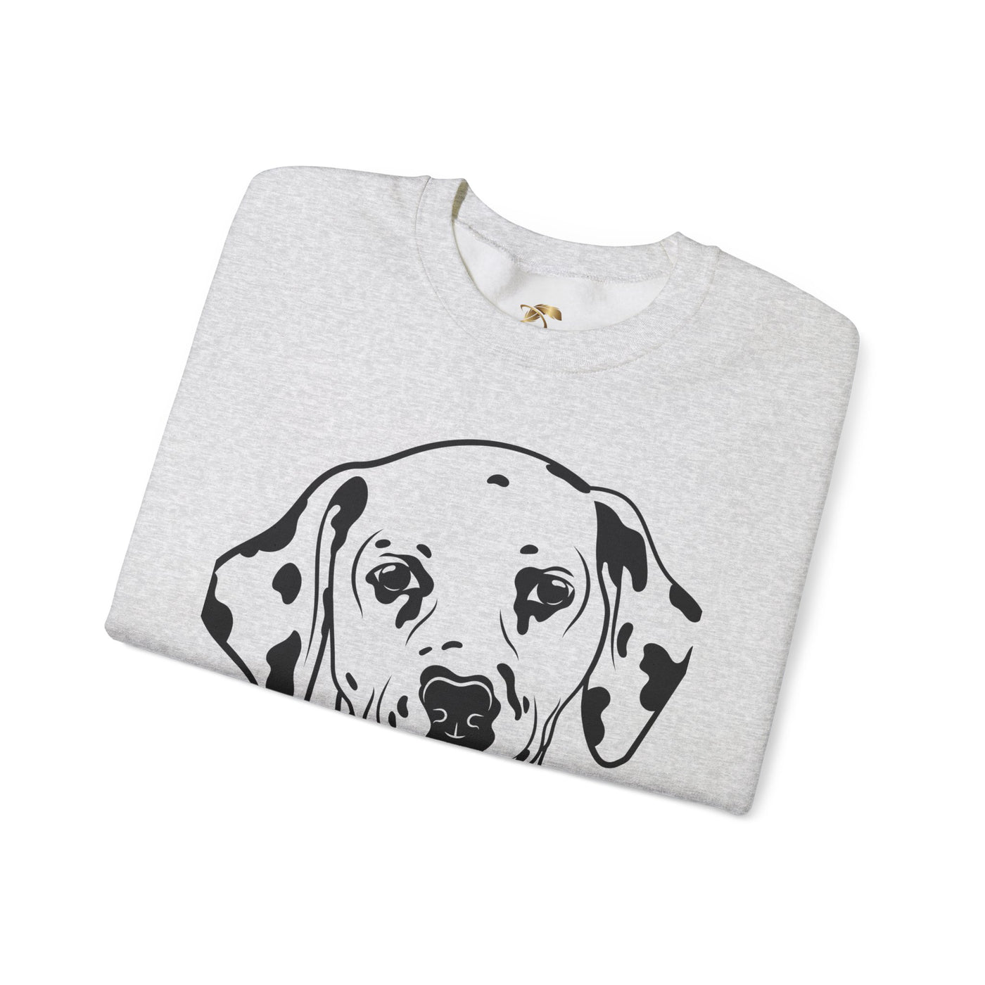 Damatian Dog Lover Sweatshirt, Pet's Name Personalized Gift Idea, Frenchie Dog Owner Apparel, Custom Dog Paw Print Jumper, Comfy Crewneck