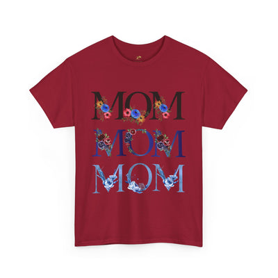 Cute Mom Tee, Personalized Mother Shirt, Family Gift, Mom Life Top, Mother's Day Present, Mommy Birthday Shirt - NOTALIFY