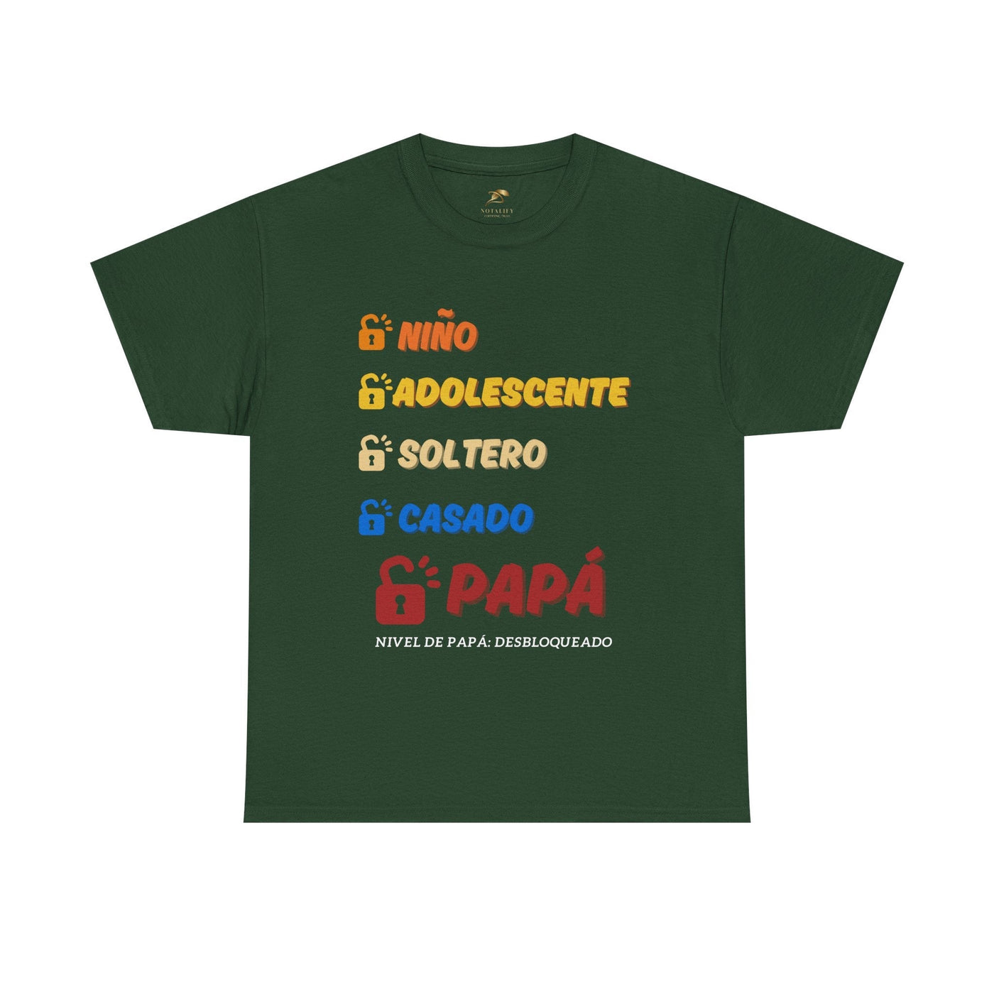 Spanish Dad Level Unlocked Tee for Men