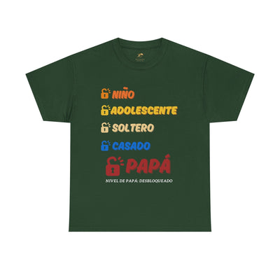 Spanish Dad Level Unlocked Tee for Men