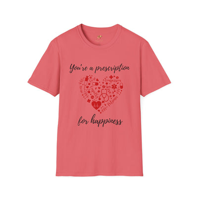 Love Prescription T-Shirt, Valentine's Day Gift, Couples Shirt, Enamorados Tee, San Valentin Apparel, Feb 14 Top - NOTALIFY