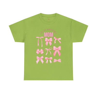 Cute Mom Tee, Personalized Mother Shirt, Family Gift, Mom Life Top, Mother's Day Present, Mommy Birthday Shirt - NOTALIFY