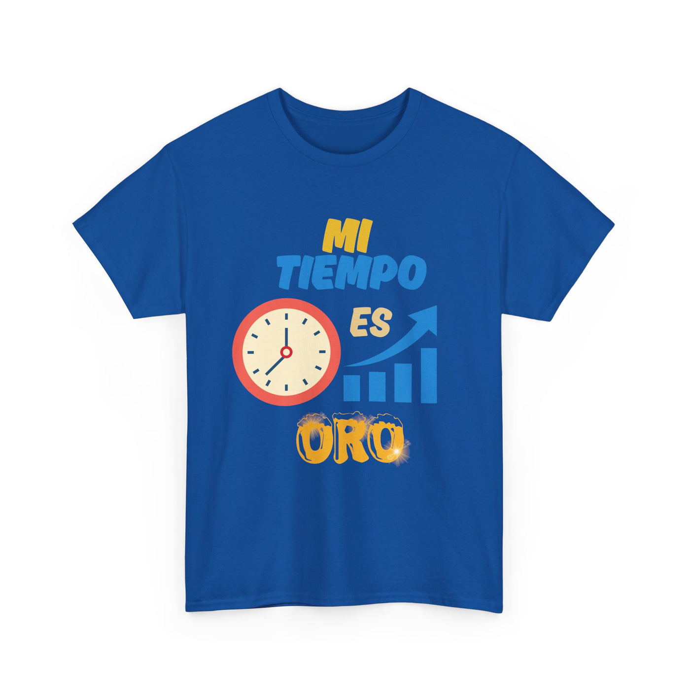 Mi Tiempo Es Oro Spanish Productivity T-Shirt | Time Management Motivational Tee | Entrepreneur Shirt | Focus and Hustle Shirt | Unisex