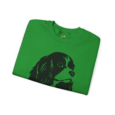 Cocker Spaniel Sweatshirt, Pet's Name Personalized Gift Idea, Cocker Spaniel Dog Owner Apparel, Custom Dog Paw Print Jumper, Comfy Crewneck - NOTALIFY