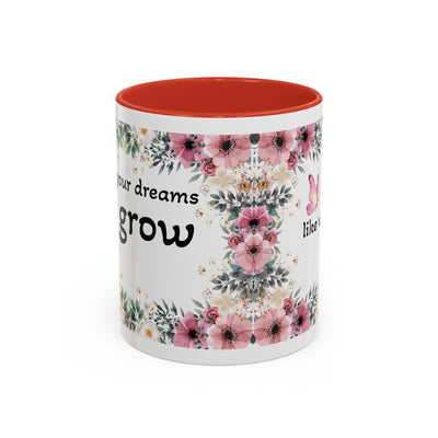 Mug, Inspirational Quote, Gift for Garden LOVERS, Wildflower Lover, Gardening Mug, Motivational Coffee Cup - NOTALIFY