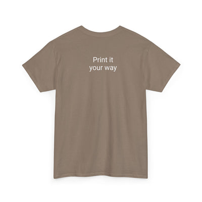 Unisex "Expresso Yourself" coffee T-shirt with pun design, perfect for espresso lovers and baristas.