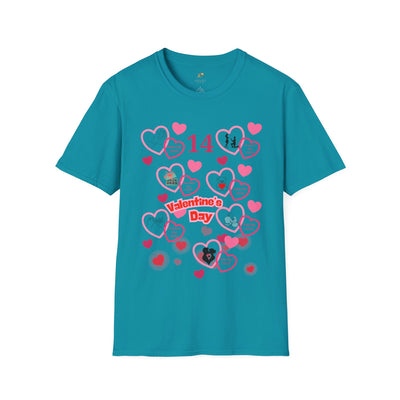 Valentines Week Love Unisex T-Shirt - Kiss Day Proposal Promise Hug Teddy Chocolate Tee Gift for Him - NOTALIFY