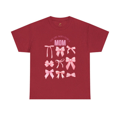 Cute Mom Tee, Personalized Mother Shirt, Family Gift, Mom Life Top, Mother's Day Present, Mommy Birthday Shirt - NOTALIFY