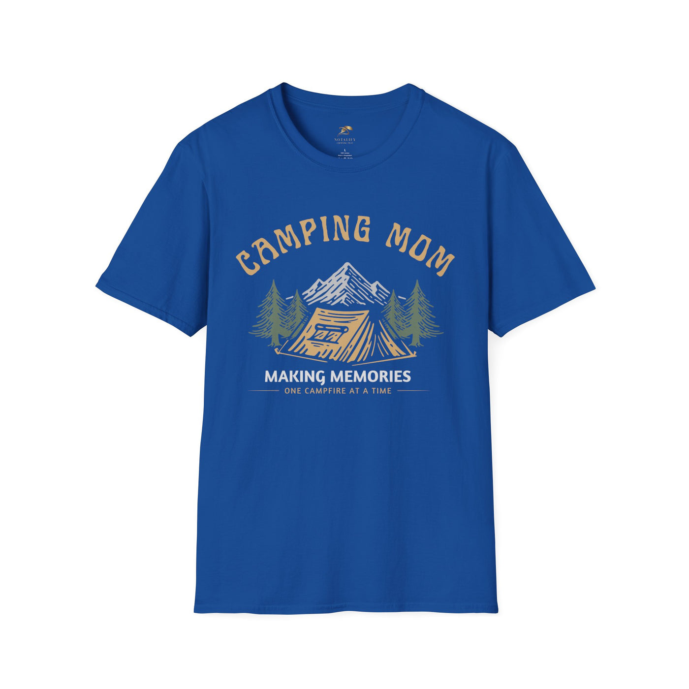 Camping Mom T-Shirt, Campfire Memories Tee, Outdoor Adventure Shirt, N