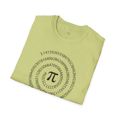 Pi Day Unisex Softstyle T-Shirt, Math Geek Gift, Irrationally Awesome 