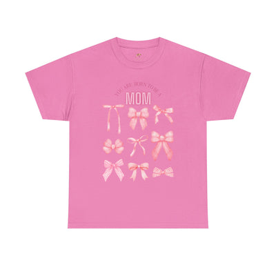 Cute Mom Tee, Personalized Mother Shirt, Family Gift, Mom Life Top, Mother's Day Present, Mommy Birthday Shirt - NOTALIFY