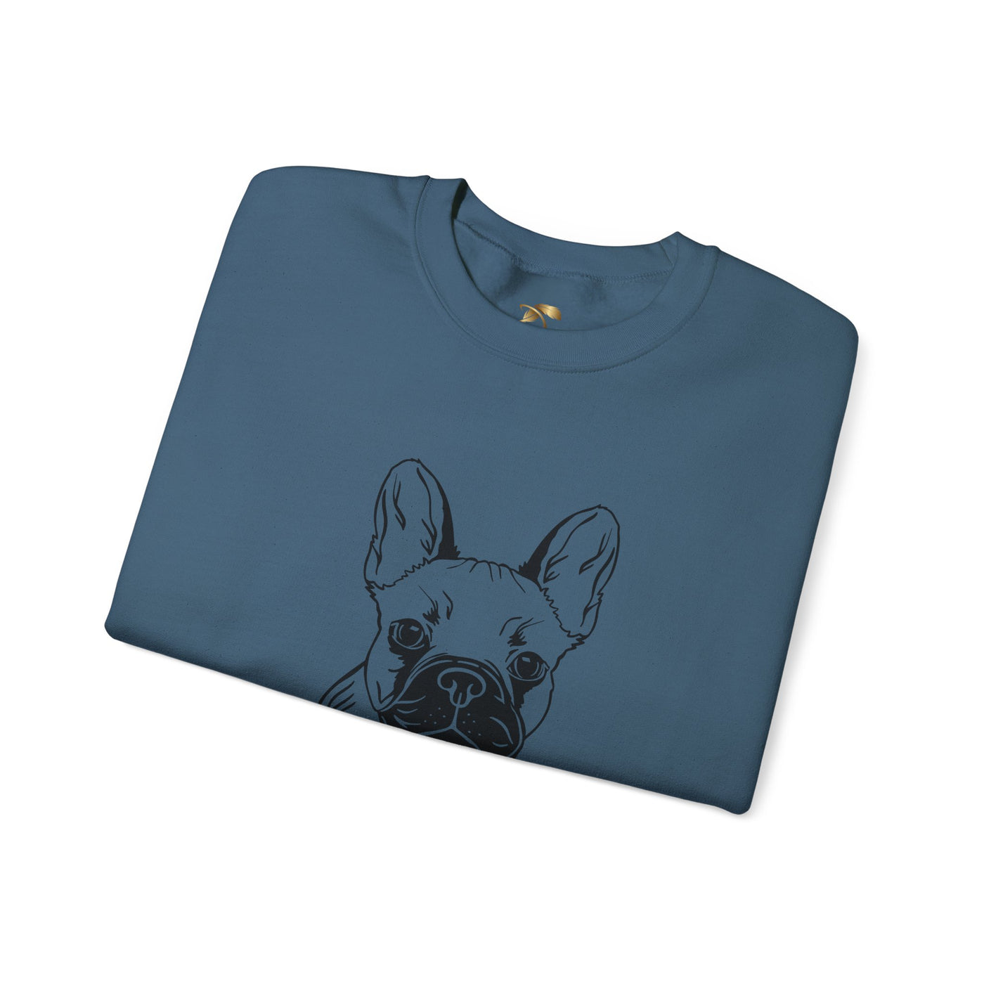 Frenchie Dog Lover Sweatshirt, Pet's Name Personalized Gift Idea, Frenchie Dog Owner Apparel, Custom Dog Paw Print Jumper, Comfy Crewneck