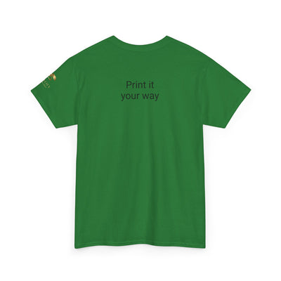 Colorful Unisex Heavy Cotton Tee with Joyful Message, Fun T-Shirt, Casual Wear, Gift for Friends, Summer Vibes, Festival Apparel - NOTALIFY