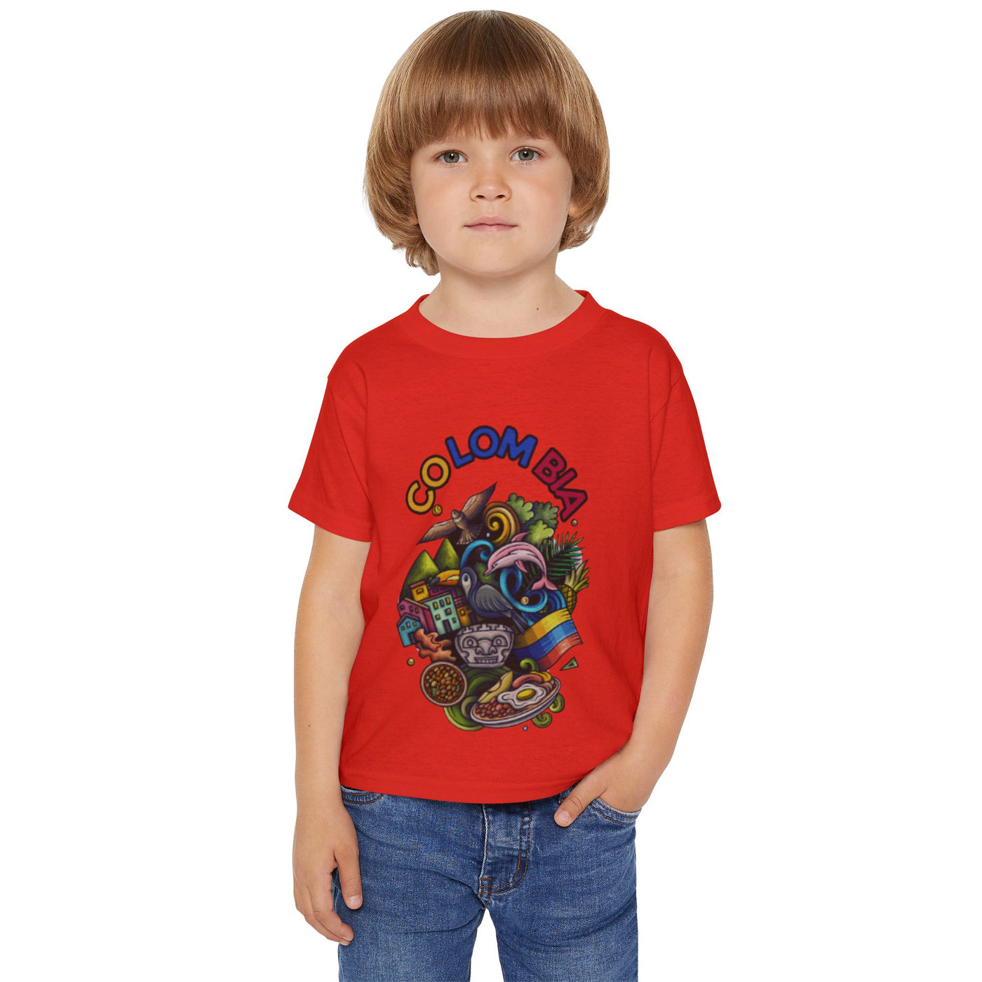 Colombia Heavy Cotton™ Toddler T-shirt - NOTALIFY