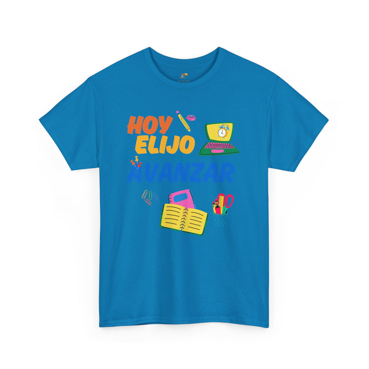 Hoy Elijo Avanzar Spanish Motivational T-Shirt | Back to School Teacher Tee | Growth Mindset Shirt | Spanish Student Gift | Unisex Tee