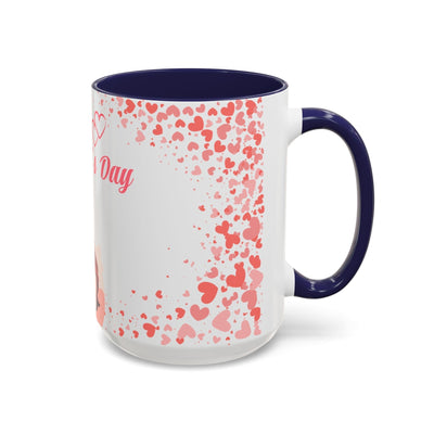 Cute Hearts Mug – Mother's Day Gift for Mom, Tea & Coffee Cup
