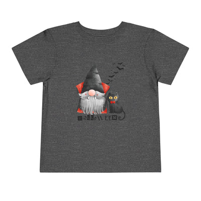 NOTALIFY Boo Halloween Gnome-CAT Toddler T-Shirt | Cute Fall Tee with Candy Bucket | Soft Cotton Short Sleeve | Spooky Outfit