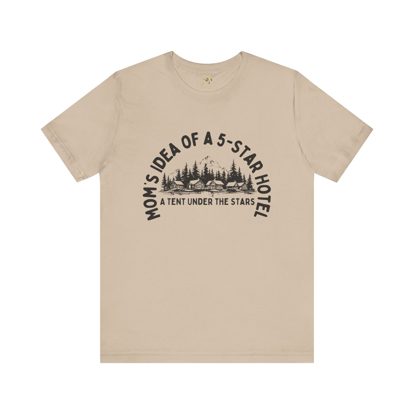 Nature Lover Unisex Tee, Mom's 5-Star Hotel Camping Shirt, Adventure Apparel, Family Camping Gear, Fun Outdoor Gift, Comfortable Shirts, MOM - NOTALIFY