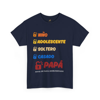 Spanish Dad Level Unlocked Tee for Men