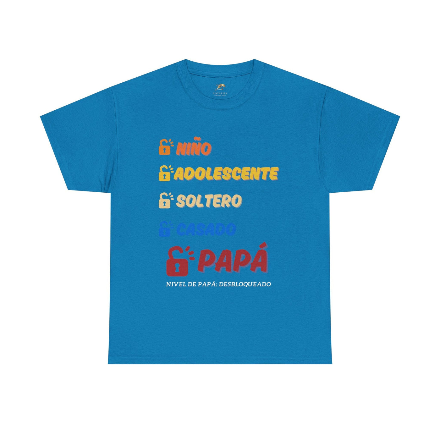 Spanish Dad Level Unlocked Tee for Men
