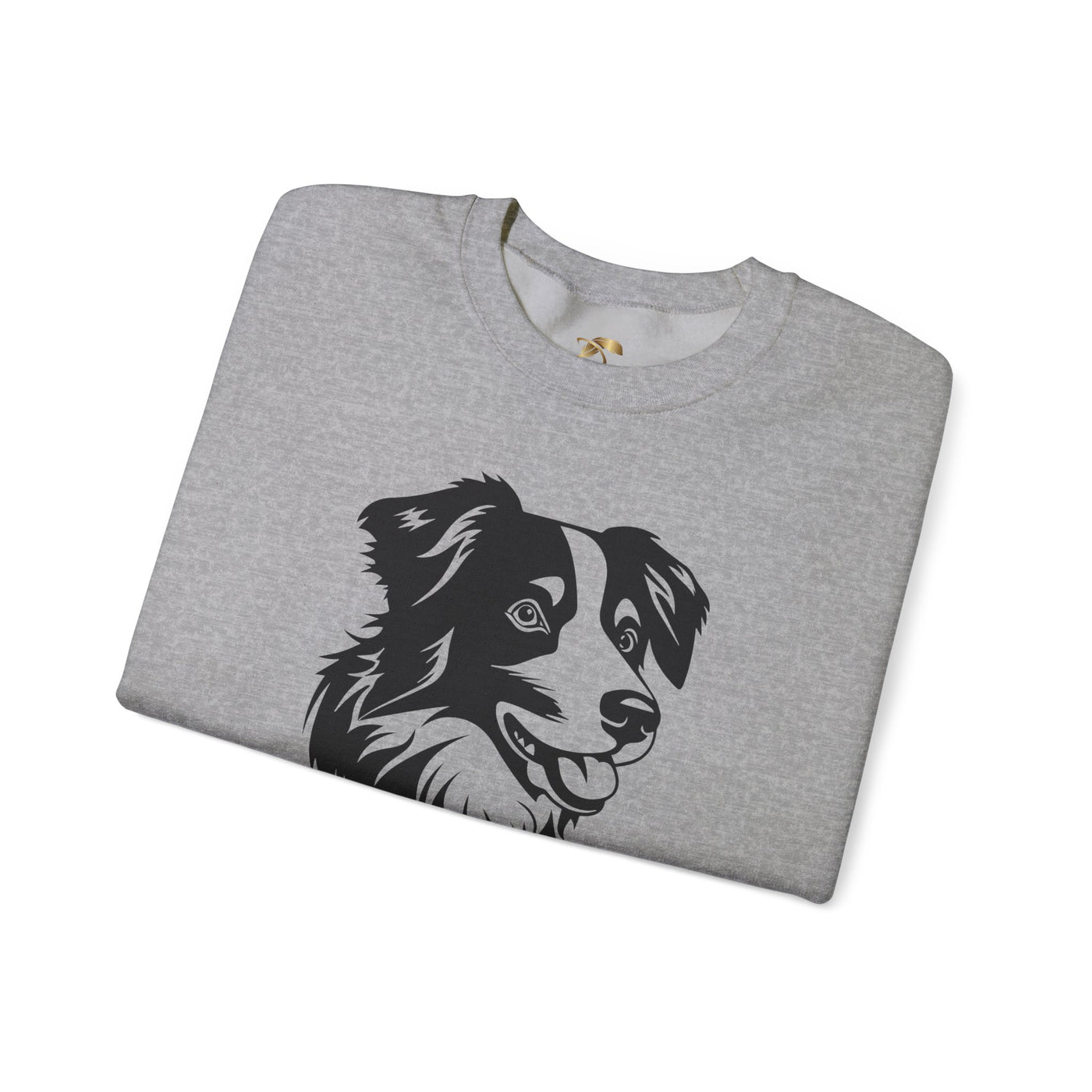 Collie Lover Sweatshirt, Pet's Name Personalized Gift Idea, Collie Dog Owner Apparel, Custom Dog Paw Print Jumper, Comfy Crewneck - NOTALIFY