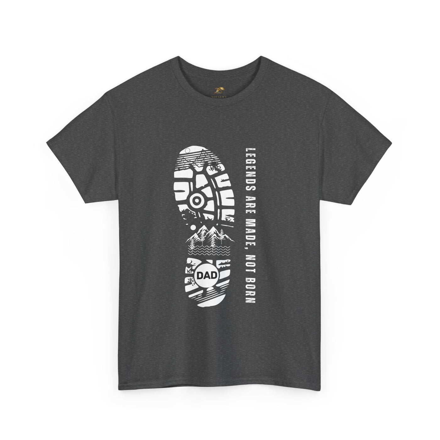 Legends Are Made Not Born Dad Shirt | Fathers Day Gift | Inspirational Daddy T-Shirt | Legendary Dad Tee | Gift for Father Husband Grandpa