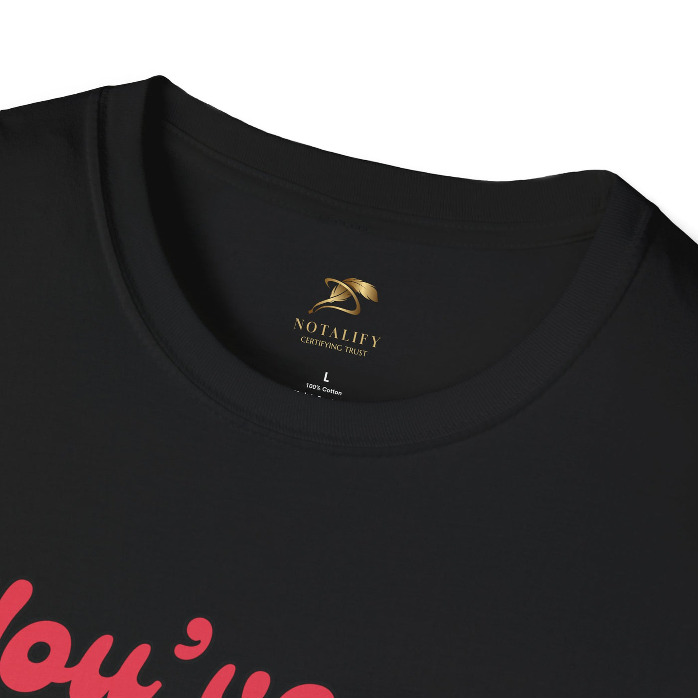 Heart Graphic Tee, Valentine's Day T-Shirt, Love Quote Shirt, Unisex Softstyle Top, Heart Design Tee, Valentine's Day Gift - NOTALIFY