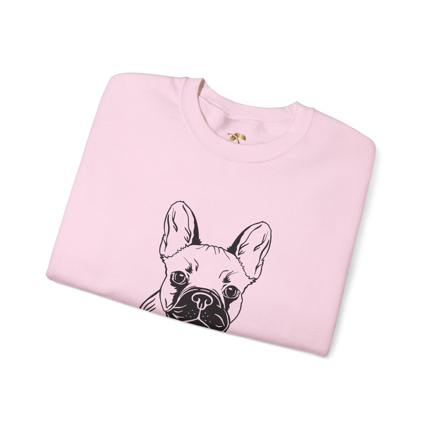 Frenchie Dog Lover Sweatshirt, Pet's Name Personalized Gift Idea, Frenchie Dog Owner Apparel, Custom Dog Paw Print Jumper, Comfy Crewneck