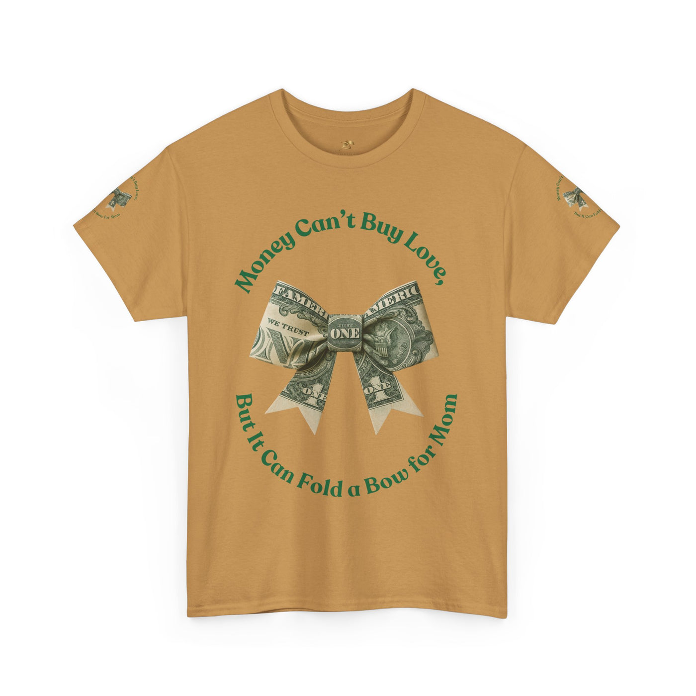 Mother's Day Money Bow Unisex Tee, Love for Mom, Gift for Her, Mother's Day Shirt, Funny Mom Tee, Mom makes Money, Mom but it all for me - NOTALIFY