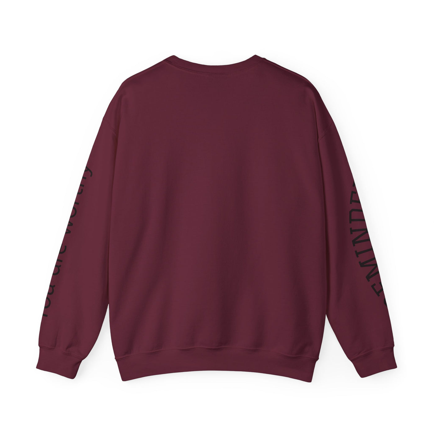 You are Enough Hearts Love Sweatshirt - Unisex Heavy Blend Crewneck, Gift for Him Her, Ultimate Comfort, Every Season, Unisex Sweatshirt - NOTALIFY