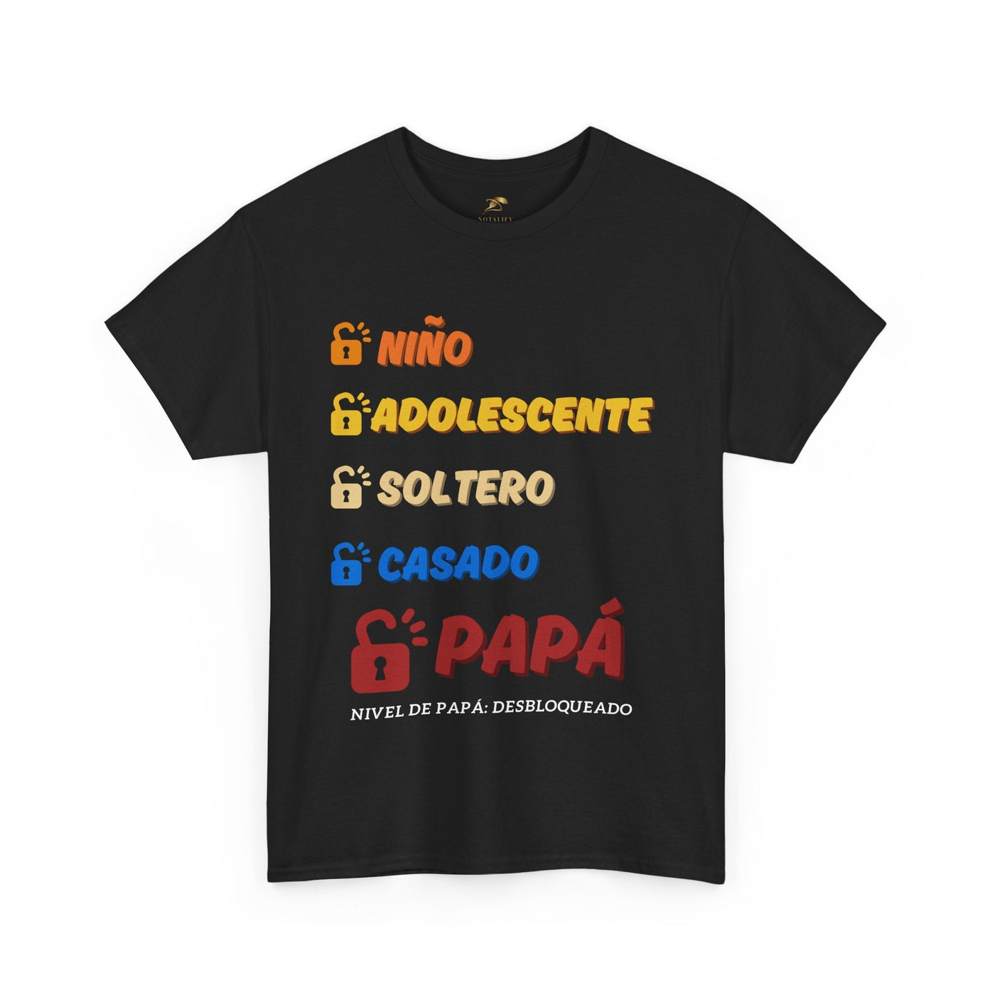 Spanish Dad Level Unlocked Tee for Men