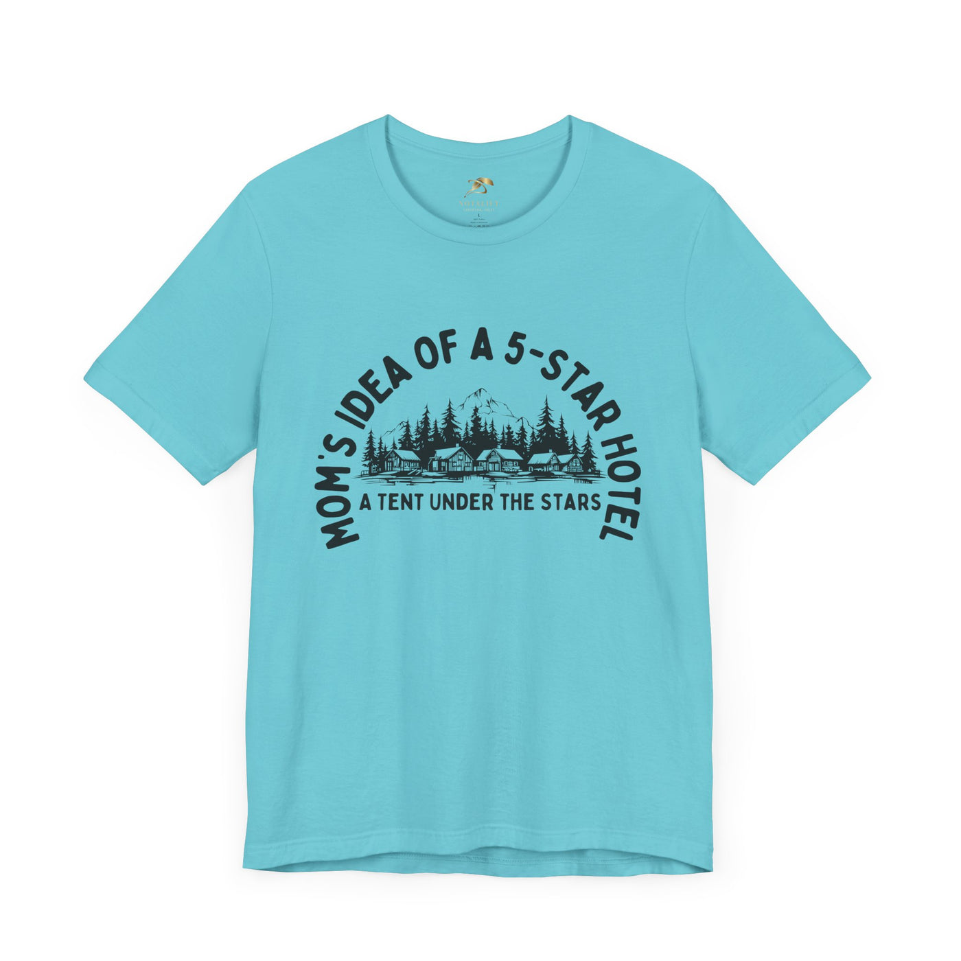 Nature Lover Unisex Tee, Mom's 5-Star Hotel Camping Shirt, Adventure Apparel, Family Camping Gear, Fun Outdoor Gift, Comfortable Shirts, MOM - NOTALIFY