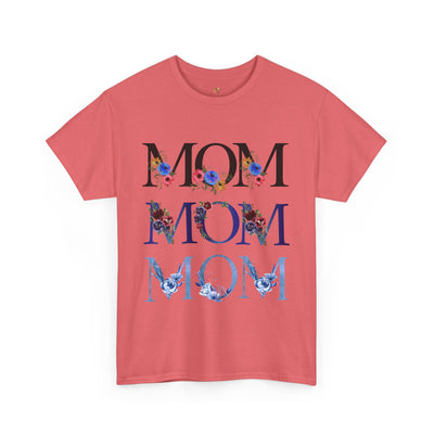 Cute Mom Tee, Personalized Mother Shirt, Family Gift, Mom Life Top, Mother's Day Present, Mommy Birthday Shirt - NOTALIFY