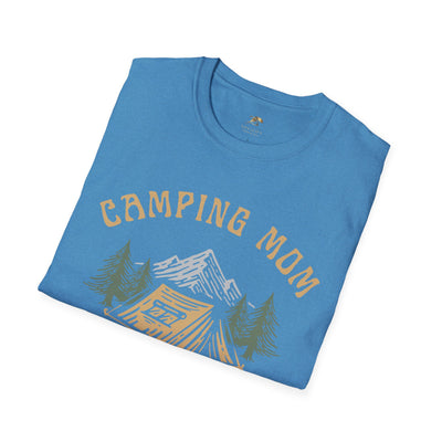 Camping Mom T-Shirt, Campfire Memories Tee, Outdoor Adventure Shirt, N