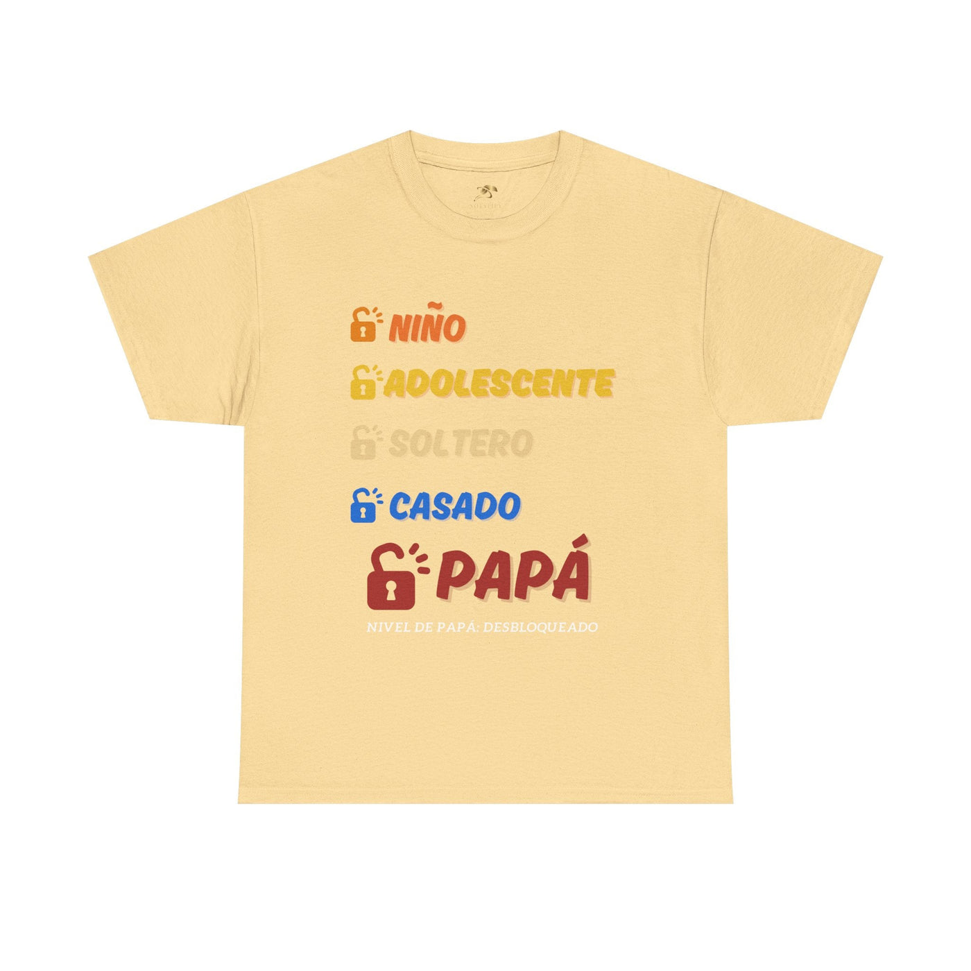 Spanish Dad Level Unlocked Tee for Men