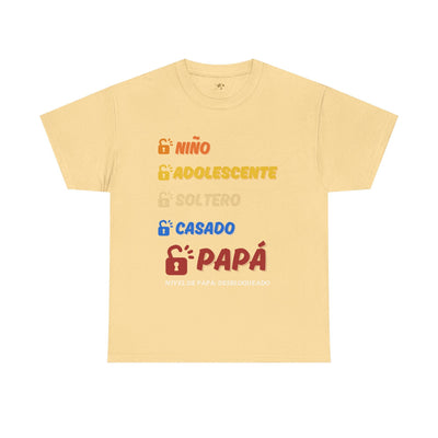 Spanish Dad Level Unlocked Tee for Men