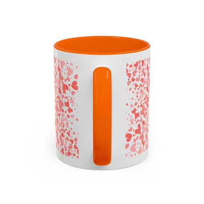 Cute Hearts Mug – Mother's Day Gift for Mom, Tea & Coffee Cup