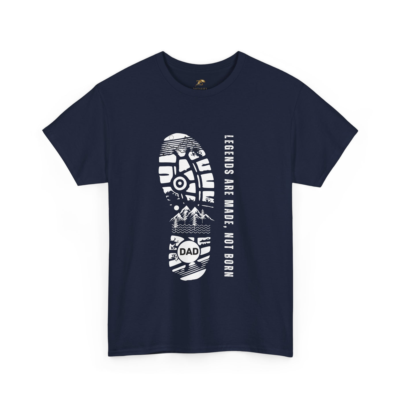 Legends Are Made Not Born Dad Shirt | Fathers Day Gift | Inspirational Daddy T-Shirt | Legendary Dad Tee | Gift for Father Husband Grandpa