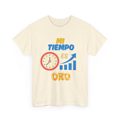 Mi Tiempo Es Oro Spanish Productivity T-Shirt | Time Management Motivational Tee | Entrepreneur Shirt | Focus and Hustle Shirt | Unisex