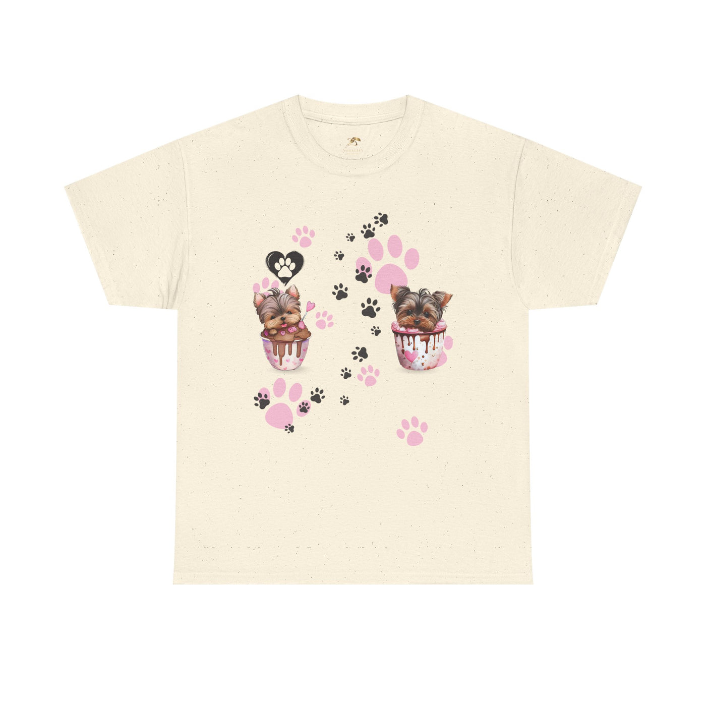 Pet Lover Unisex Heavy Cotton Tee, Love My Pet Shirt, Dog Cat Owner Gift, Animal Lover Apparel, Customized Pet Tee - NOTALIFY