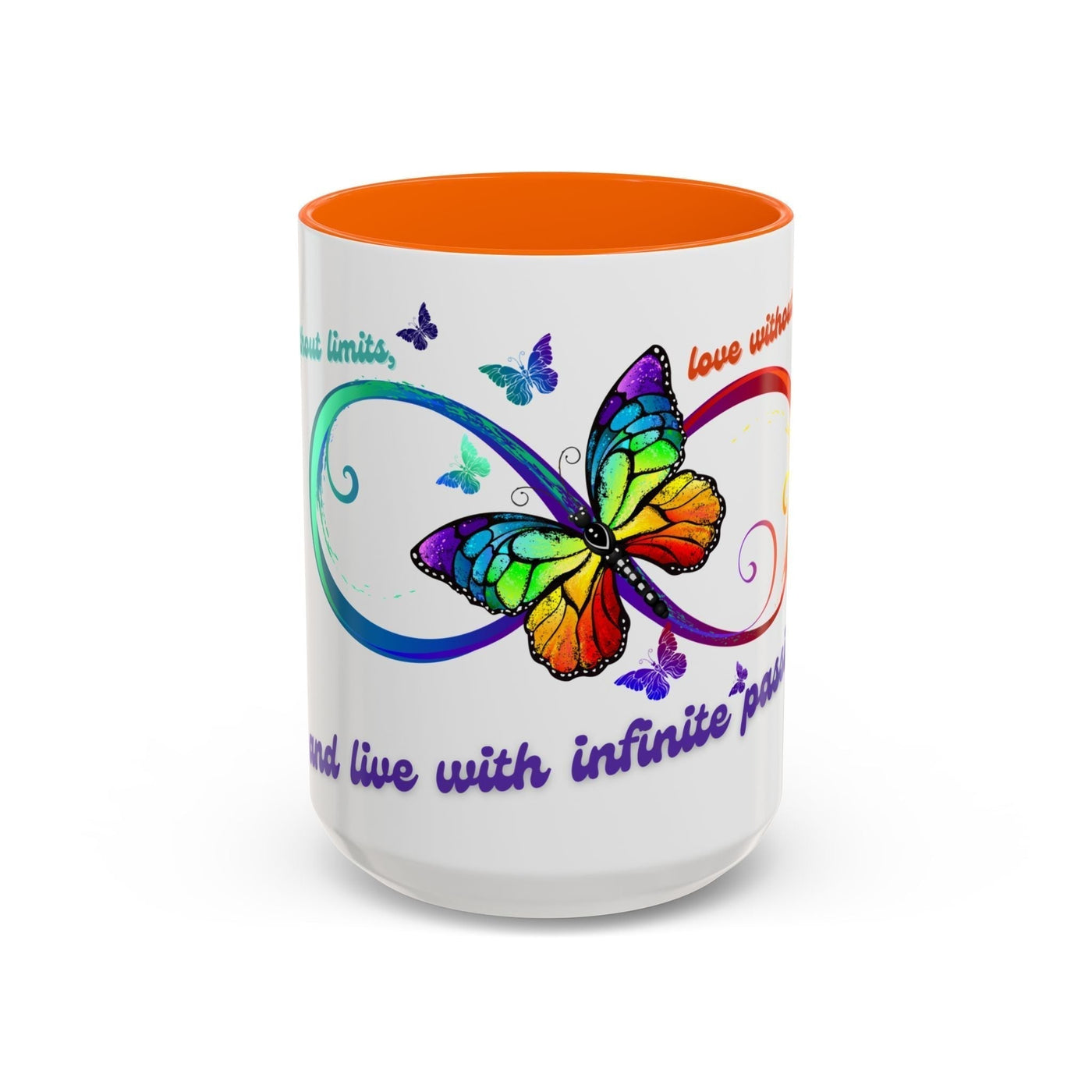 Show your drive with our "Live with Infinite Passion" tee and mug—idea